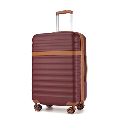 Kono Stylish Lightweight Hard Shell ABS+PC Suitcase