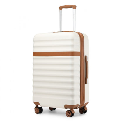 Kono Stylish Lightweight Hard Shell ABS+PC Suitcase