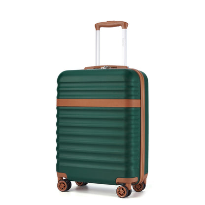 Kono Stylish Lightweight Hard Shell ABS+PC Suitcase