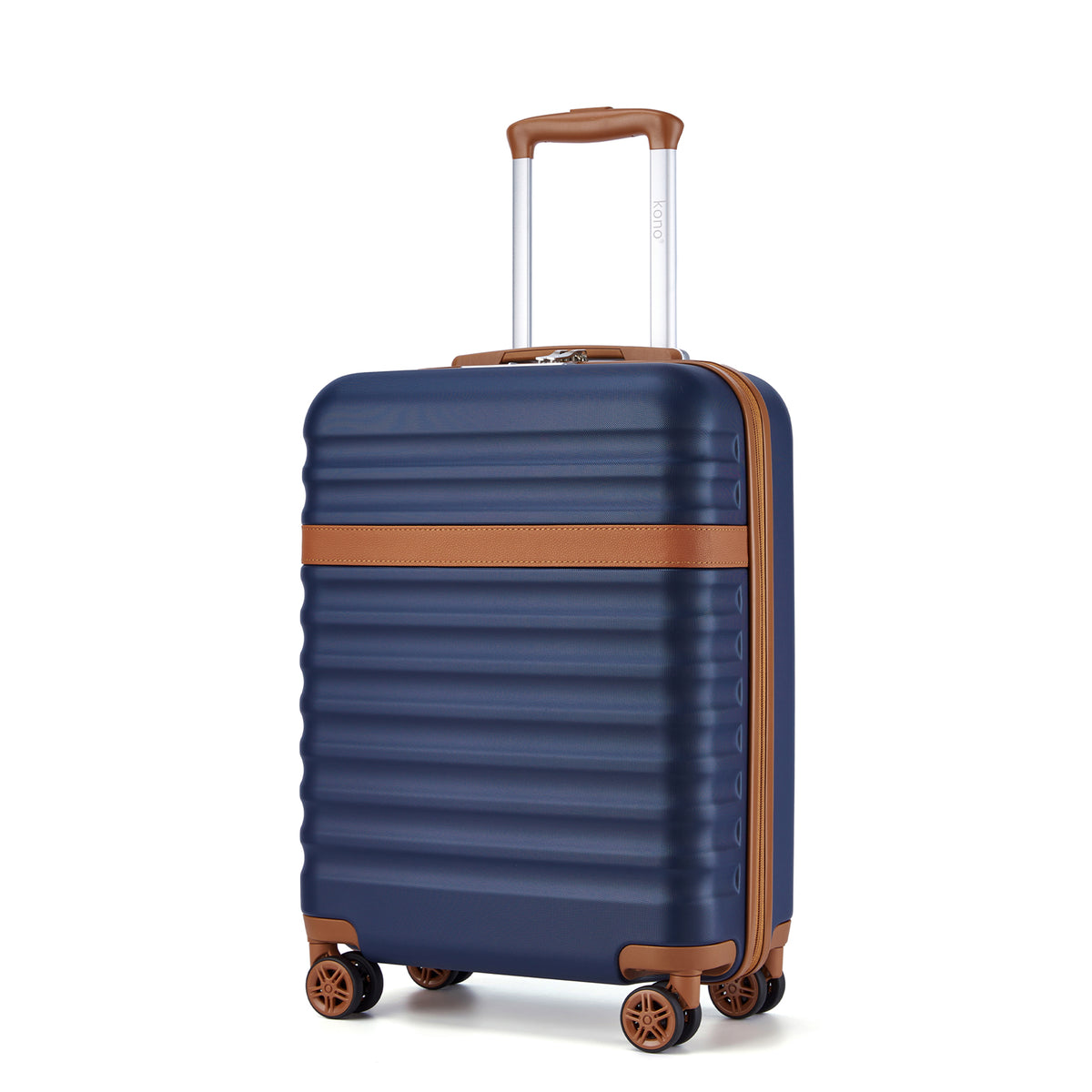 Kono Stylish Lightweight Hard Shell ABS+PC Suitcase