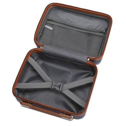 Kono Stylish ABS+PC Polka Dot Hard Shell Vanity Case