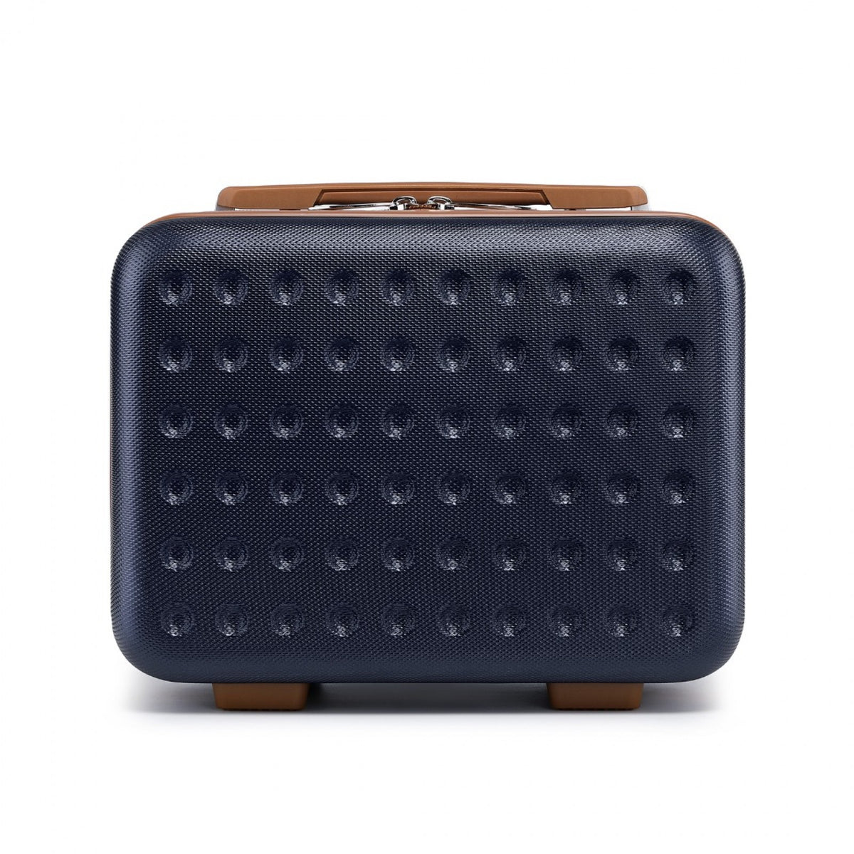 Kono Stylish ABS+PC Polka Dot Hard Shell Vanity Case