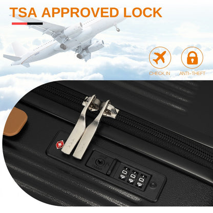 Kono Premium Hard Shell Check-In Suitcase Durable ABS and PC