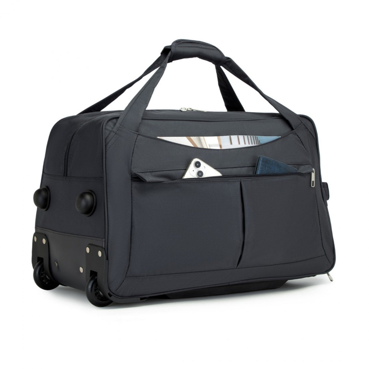 Kono Durable Folding Travel Trolley Bag