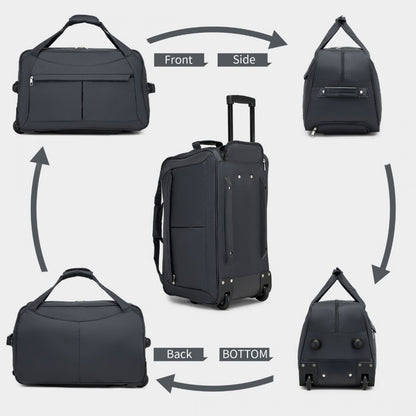 Kono Durable Folding Travel Trolley Bag