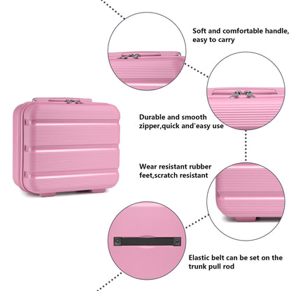 Kono PP Hardshell Lightweight Vanity Case for Travel & Daily Use