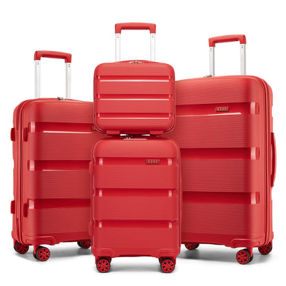 Kono PP Hardshell Lightweight Vanity Case for Travel & Daily Use