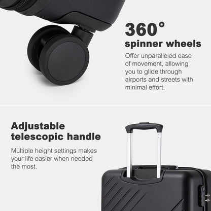 Kono ABS+PC Hard Shell Luggage