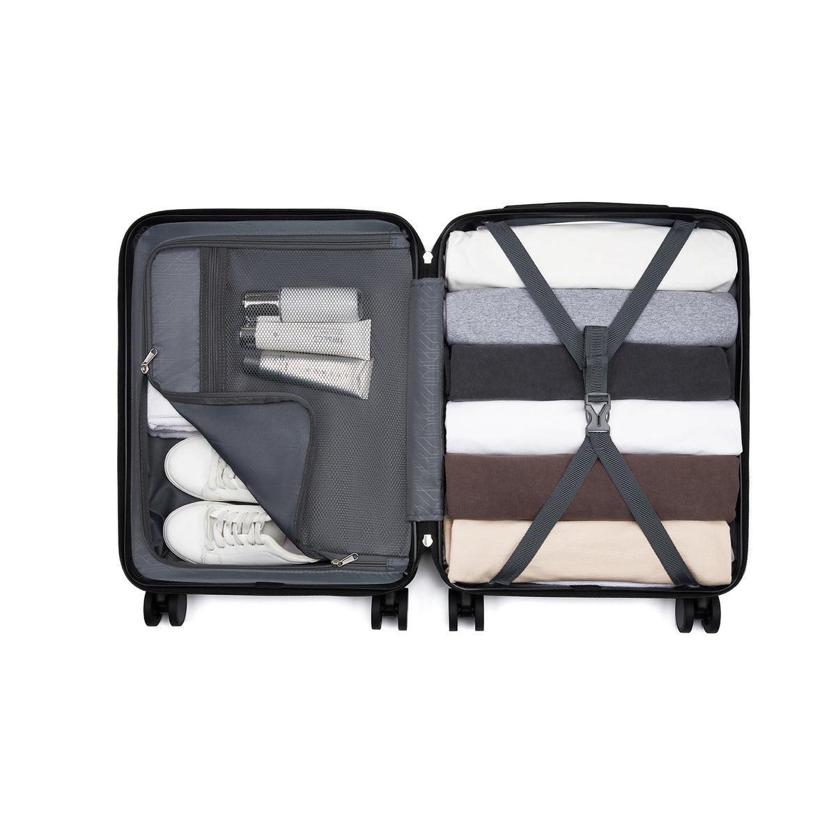 Kono ABS+PC Hard Shell Luggage