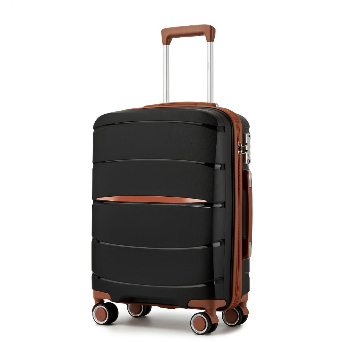 Kono PP Modern Scratch-Resistant Suitcase