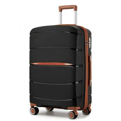 Kono PP Modern Scratch-Resistant Suitcase
