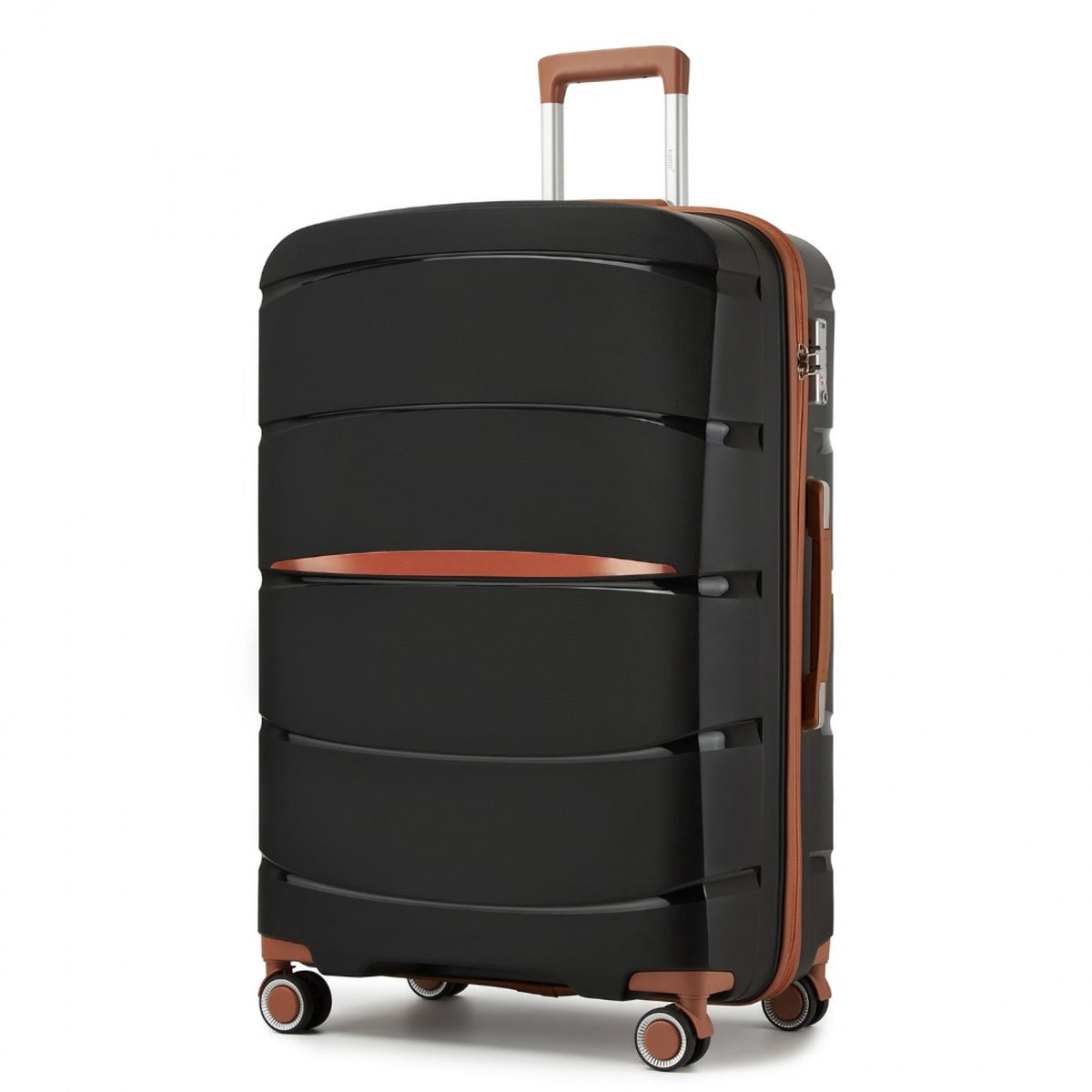 Kono PP Modern Scratch-Resistant Suitcase