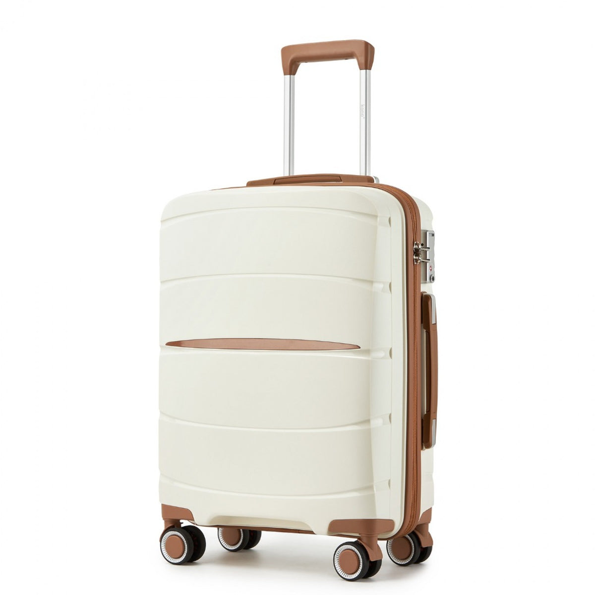 Kono PP Modern Scratch-Resistant Suitcase