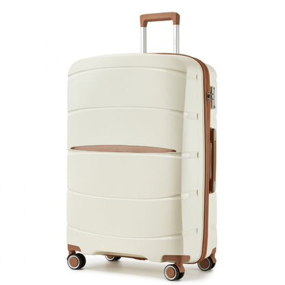 Kono PP Modern Scratch-Resistant Suitcase