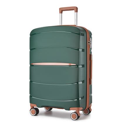 Kono PP Modern Scratch-Resistant Suitcase