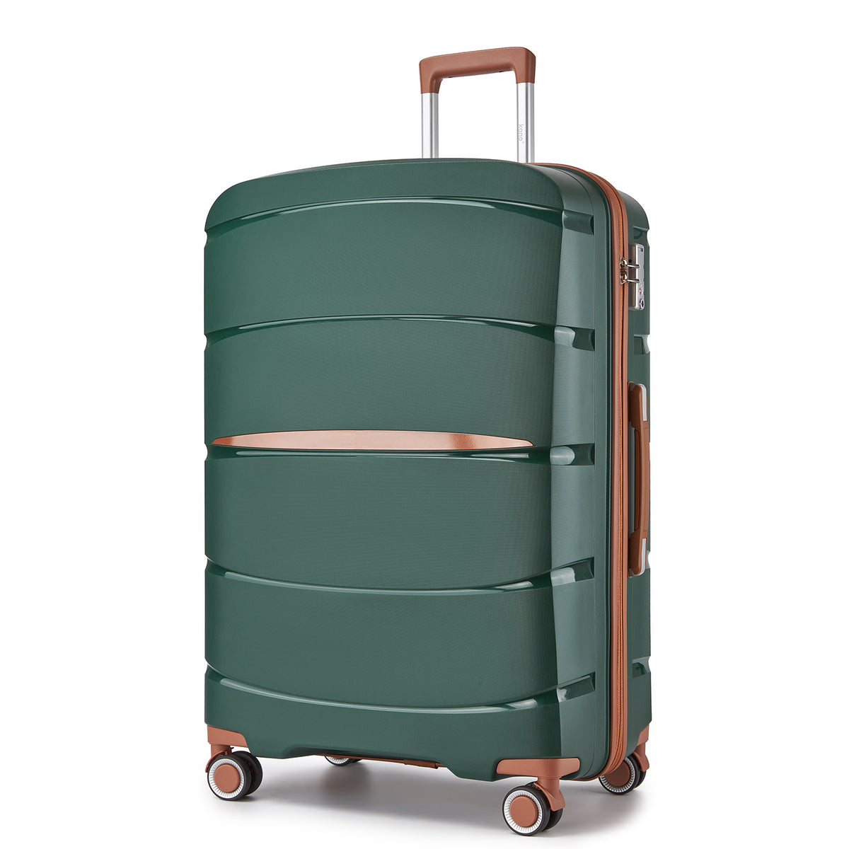 Kono PP Modern Scratch-Resistant Suitcase