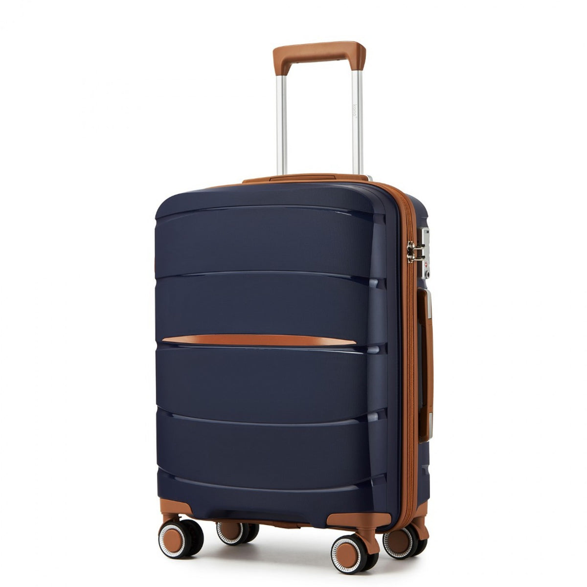Kono PP Modern Scratch-Resistant Suitcase