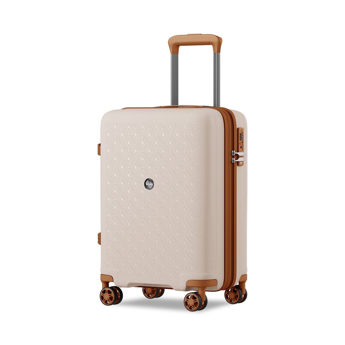 Kono PP Hard Shell Expandable Luggage-Lightweight Suitcase