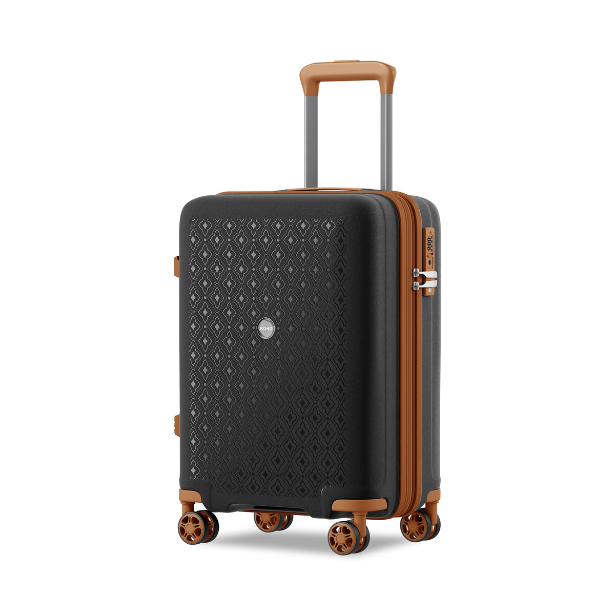 Kono PP Hard Shell Expandable Luggage-Lightweight Suitcase
