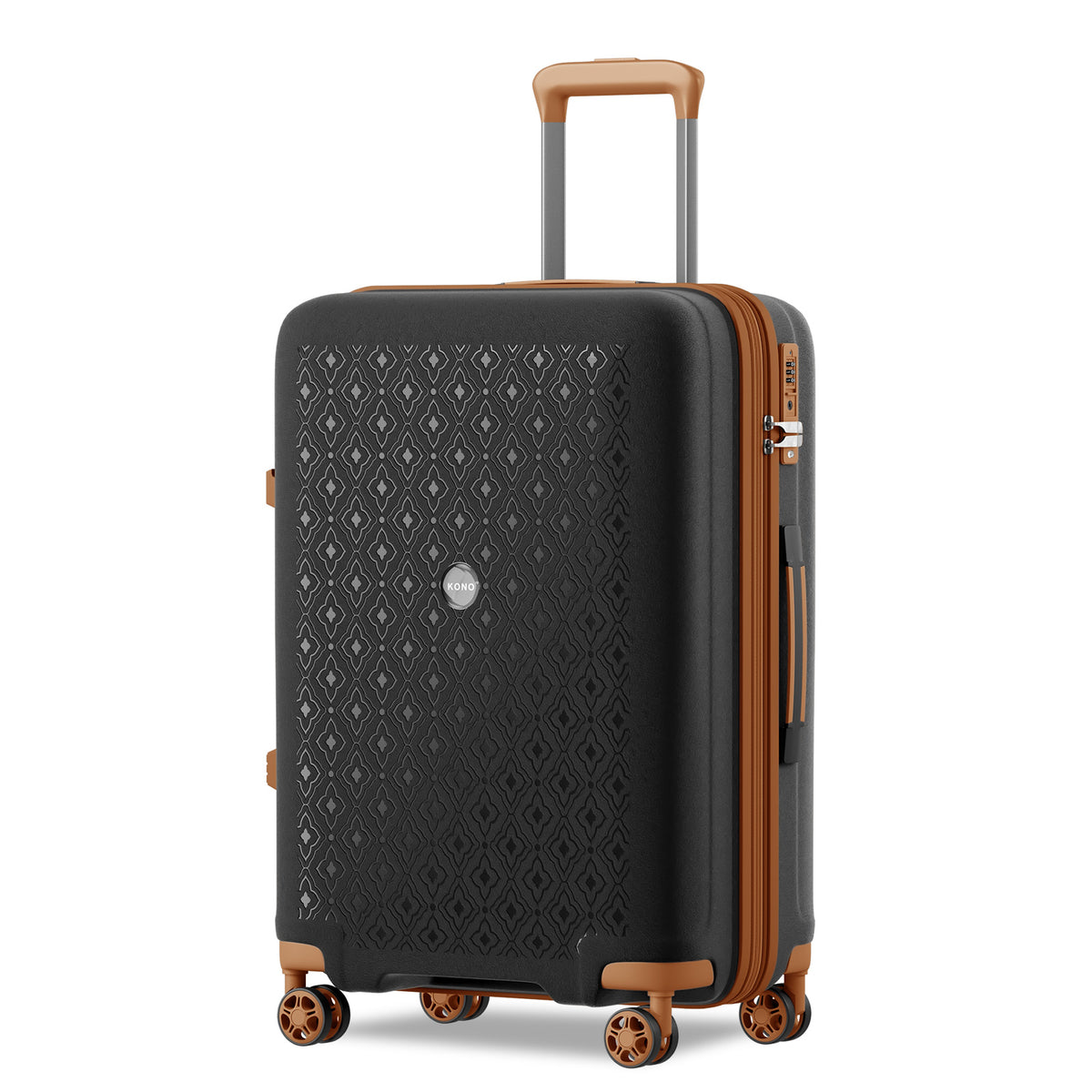 Kono PP Hard Shell Expandable Luggage-Lightweight Suitcase