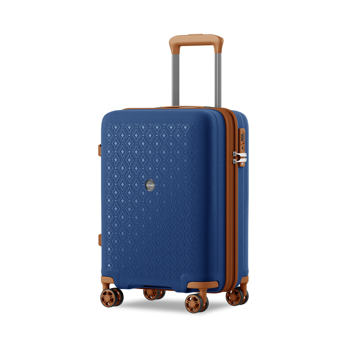 Kono PP Hard Shell Expandable Luggage-Lightweight Suitcase