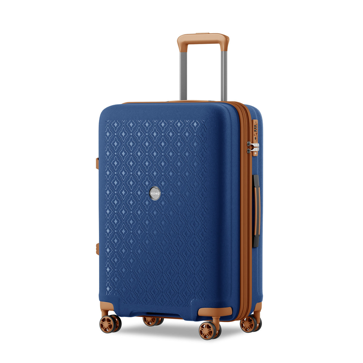 Kono PP Hard Shell Expandable Luggage-Lightweight Suitcase