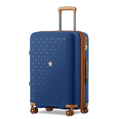 Kono PP Hard Shell Expandable Luggage-Lightweight Suitcase