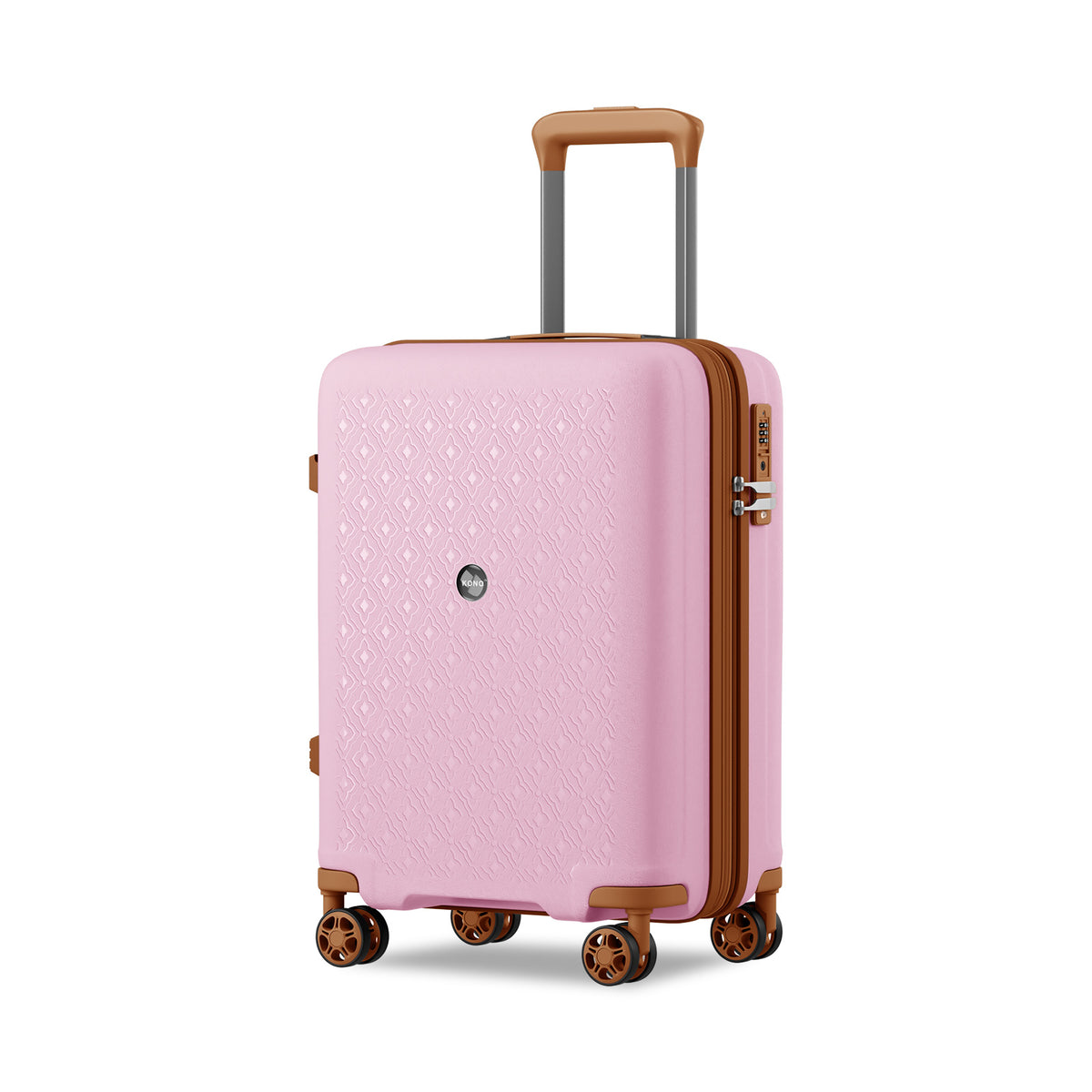 Kono PP Hard Shell Expandable Luggage-Lightweight Suitcase