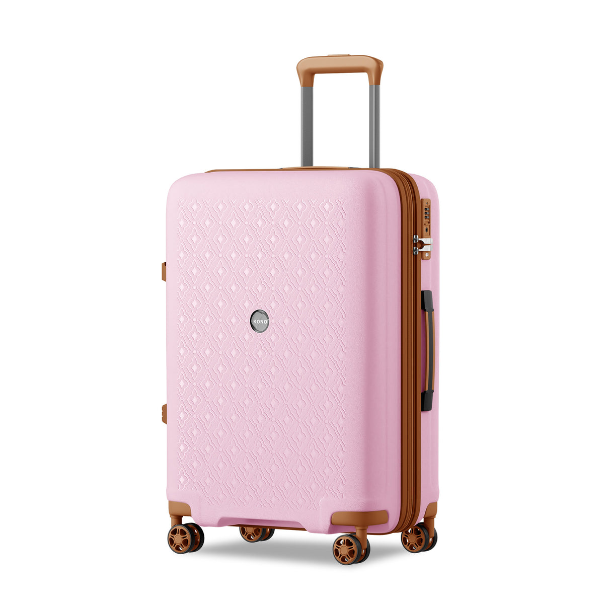 Kono PP Hard Shell Expandable Luggage-Lightweight Suitcase
