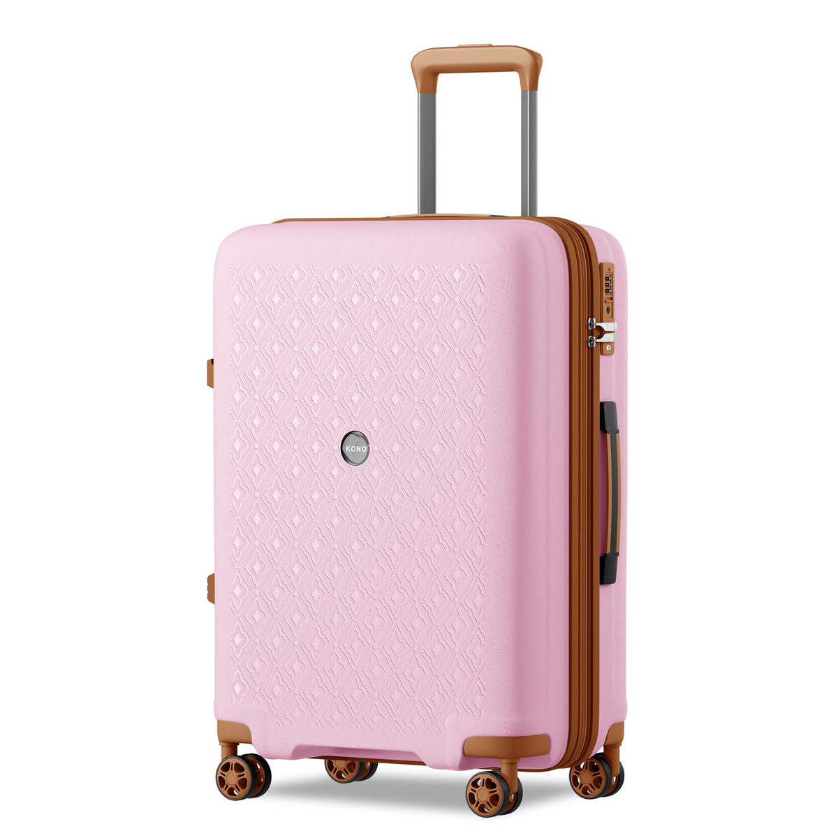 Kono PP Hard Shell Expandable Luggage-Lightweight Suitcase