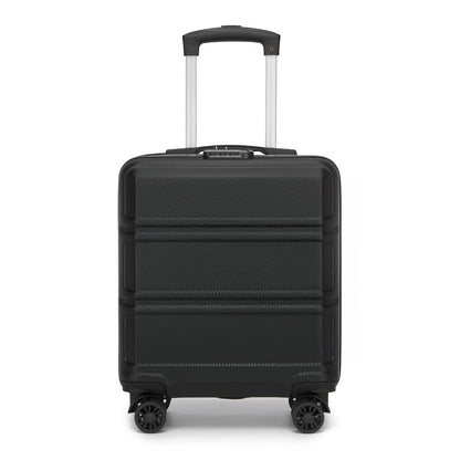 Kono ABS Hard Shell Under-Seat Cabin Suitcase with Spinner Wheels