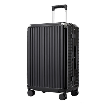 Kono Zipperless Aluminium Frame PC Hard Shell Suitcase– Smart Lock