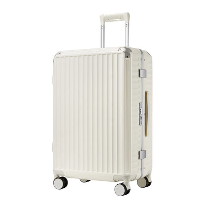 Kono Zipperless Aluminium Frame PC Hard Shell Suitcase– Smart Lock