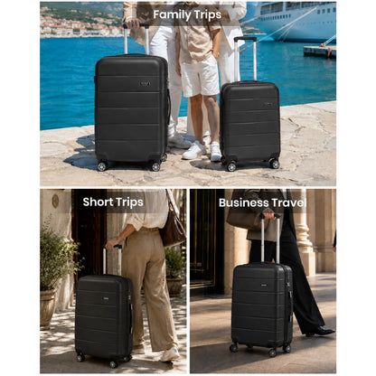 Kono PC Hard Shell Suitcase, Luggage