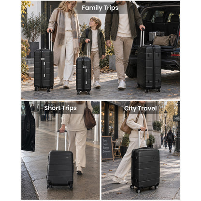 Kono PC Hard Shell Suitcase, Luggage