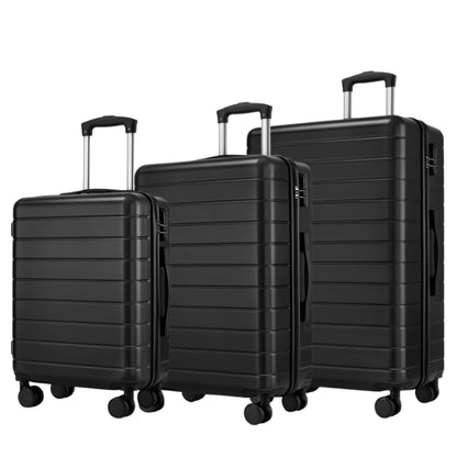 Kono Luggage, Lightweight ABS Hard Shell Suitcase with 360 Silent Wheels