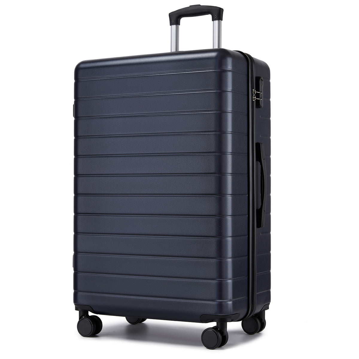 Kono Luggage, Lightweight ABS Hard Shell Suitcase with 360 Silent Wheels