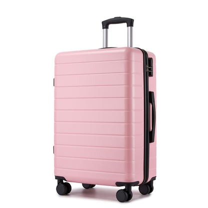 Kono Luggage, Lightweight ABS Hard Shell Suitcase with 360 Silent Wheels