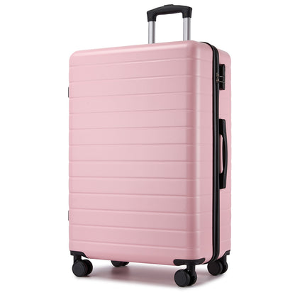 Kono Luggage, Lightweight ABS Hard Shell Suitcase with 360 Silent Wheels