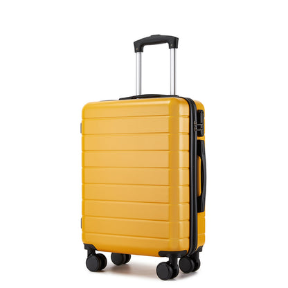 Kono Luggage, Lightweight ABS Hard Shell Suitcase with 360 Silent Wheels