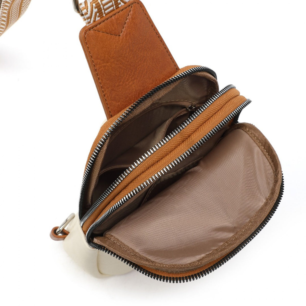 Miss Lulu Convertible PU Leather Multi-Wear Chest Bag