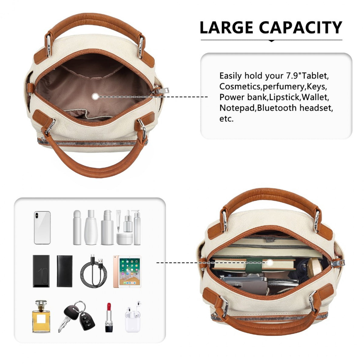 Miss Lulu Bowler Style Shoulder Bag