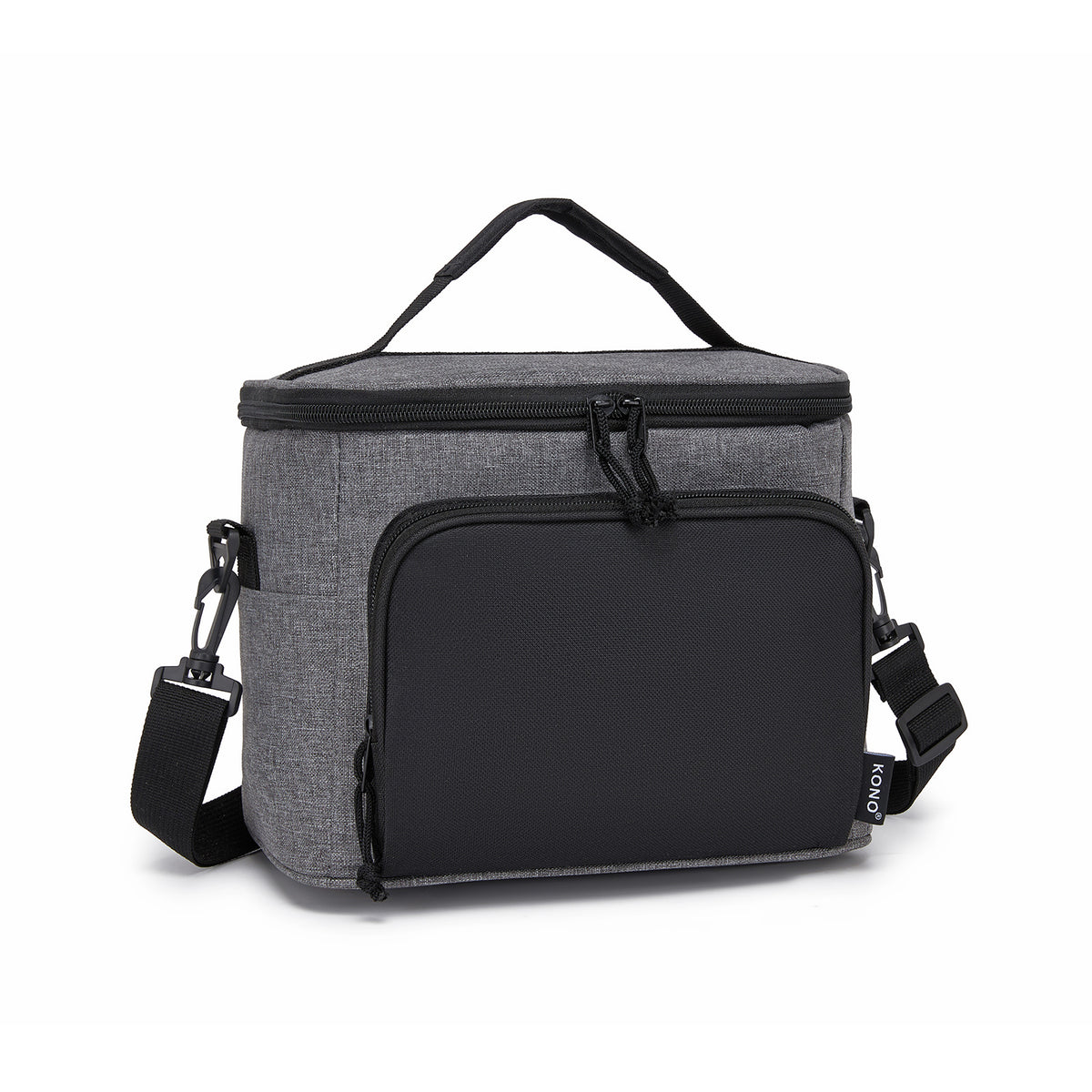 Kono Insulated Lunch Bag-Water-Resistant 4-Layer Food Container, Leak-Proof
