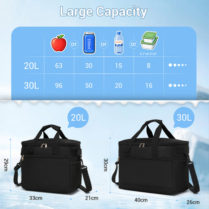 Kono Small 20L Portable Lunch Bag with Enhanced Insulation–Compact & Convenient