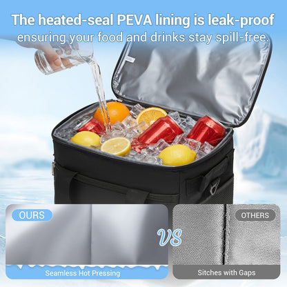 Kono Small 20L Portable Lunch Bag with Enhanced Insulation–Compact & Convenient
