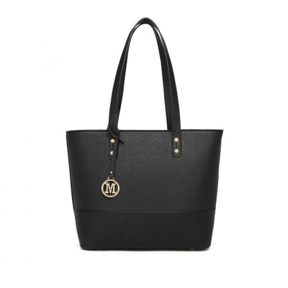 Miss Lulu Elegant Leather Look Tote Bag- Versatile & Chic for Every Occasion