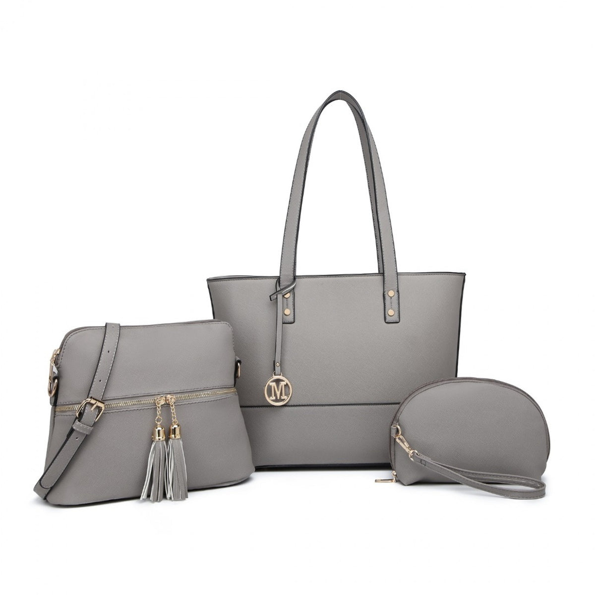 Miss Lulu Elegant Leather Look Tote Bag- Versatile & Chic for Every Occasion
