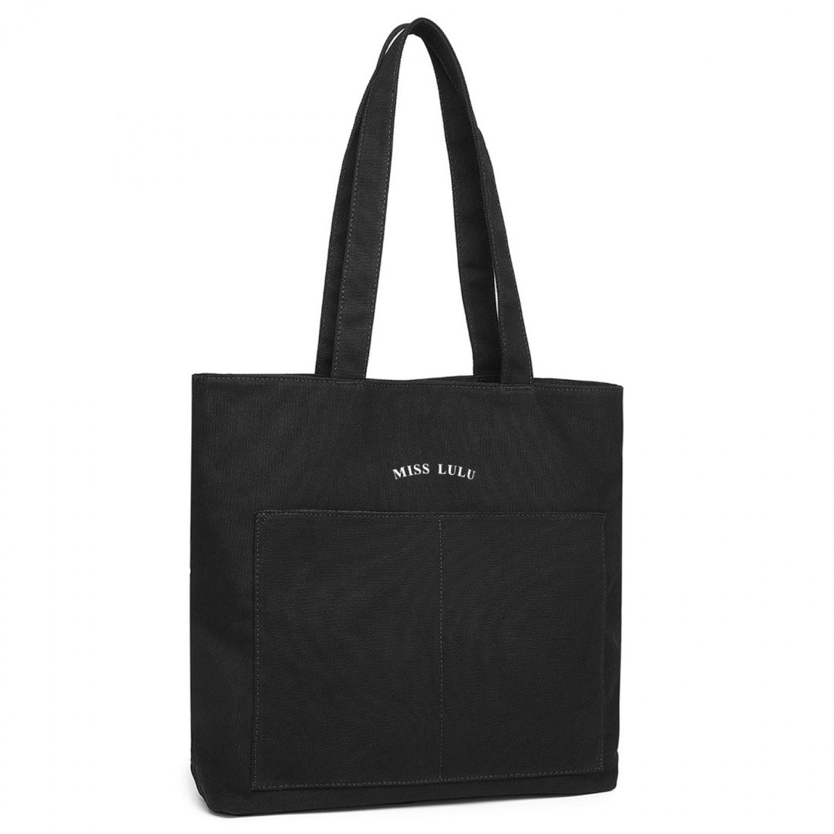 Miss Lulu Large Capacity Canvas Shopping Shoulder Bag