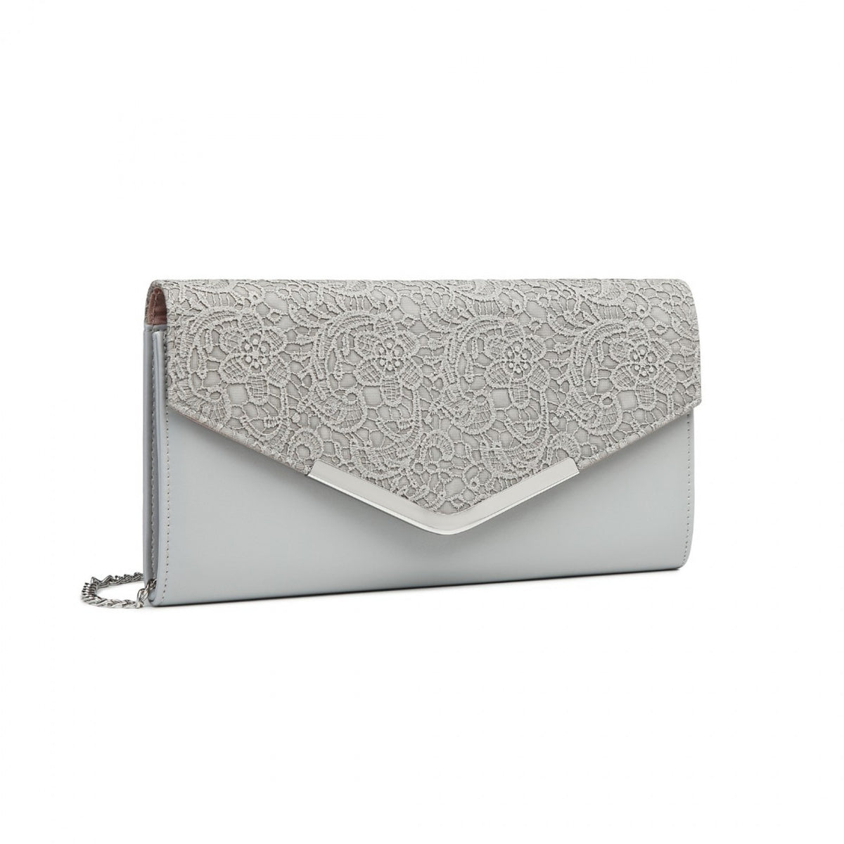 Miss Lulu Lace Envelope Flap Clutch Evening Bag