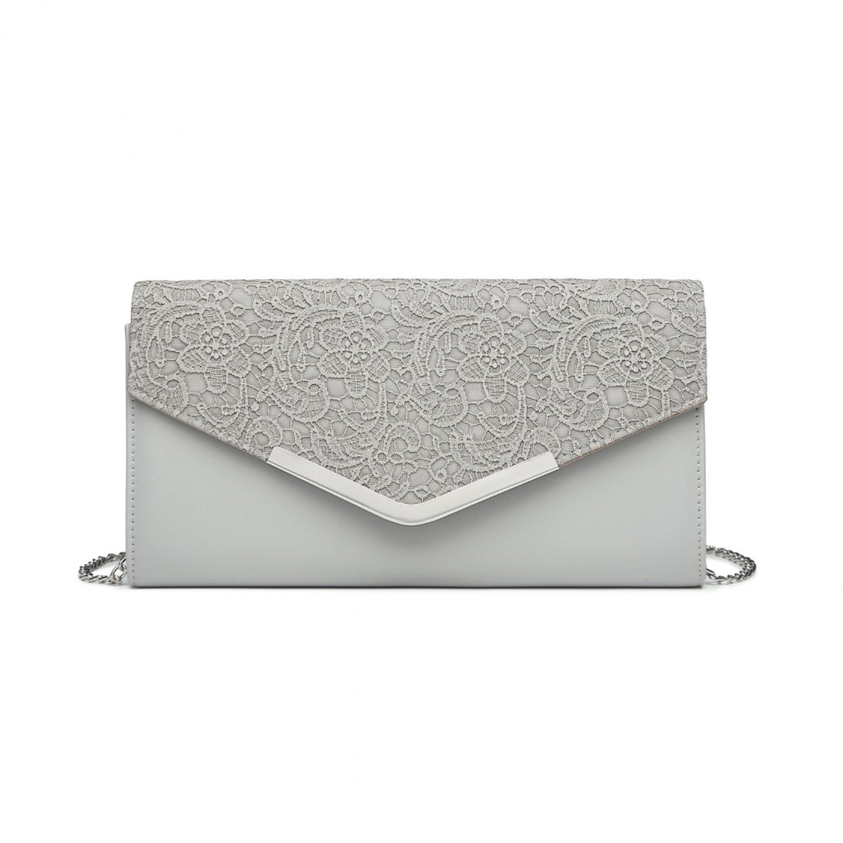 Miss Lulu Lace Envelope Flap Clutch Evening Bag